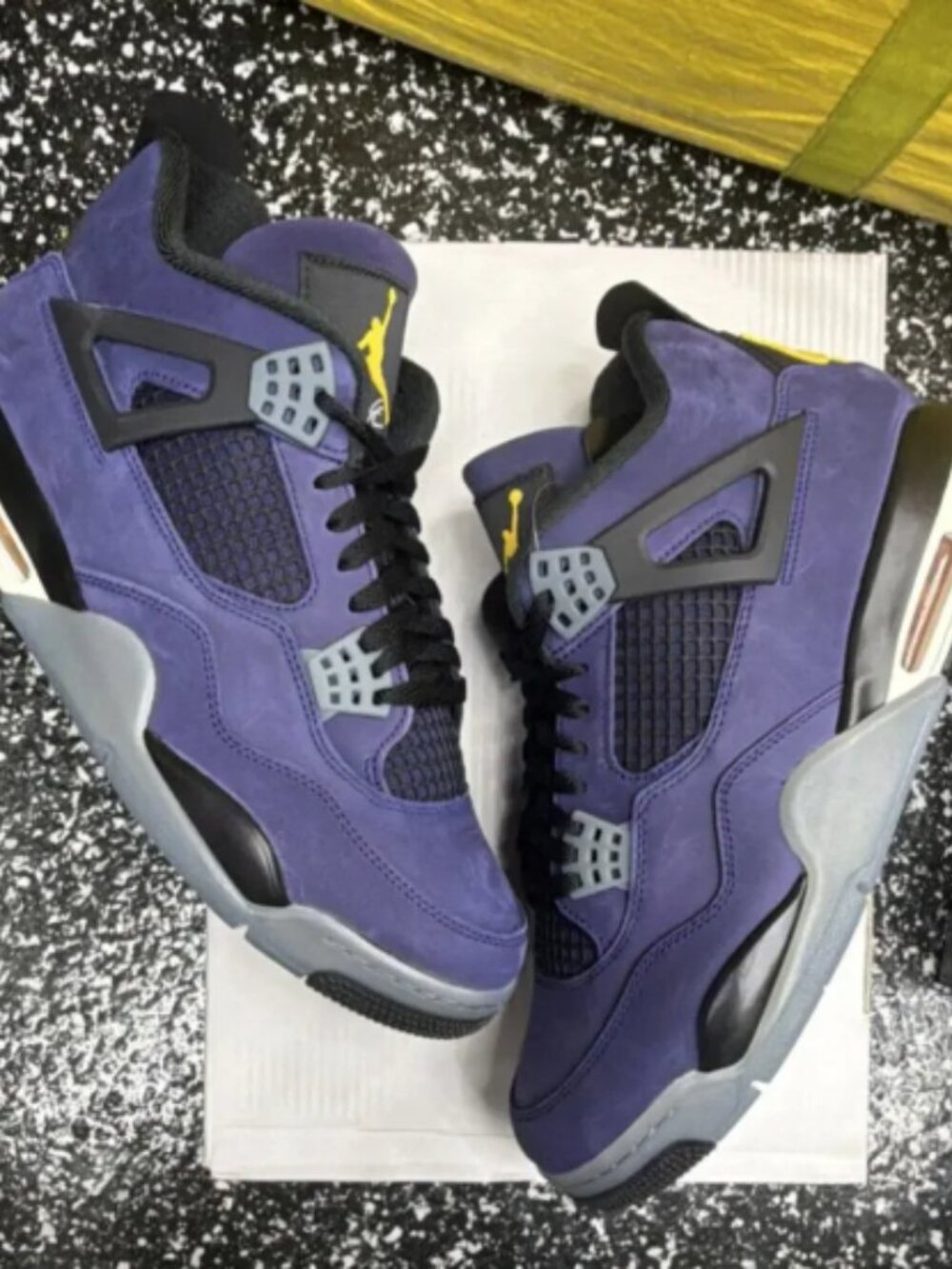 Nike Air Jordan 4 Retro Lakers